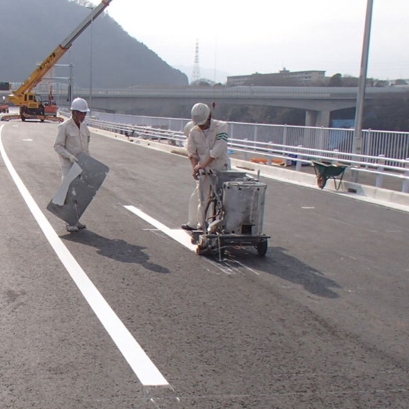 道路標示・区画ライン施工
